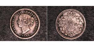 5 Cent Canada Argent Victoria (1819 - 1901)
