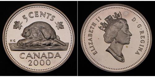 5 Cent Canada Argent 