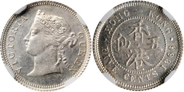 5 Cent Hong Kong Argent Victoria (1819 - 1901)