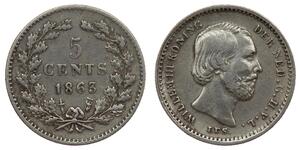 5 Cent Pays-Bas Argent 