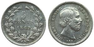 5 Cent Pays-Bas Argent 
