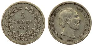 5 Cent Pays-Bas Argent 