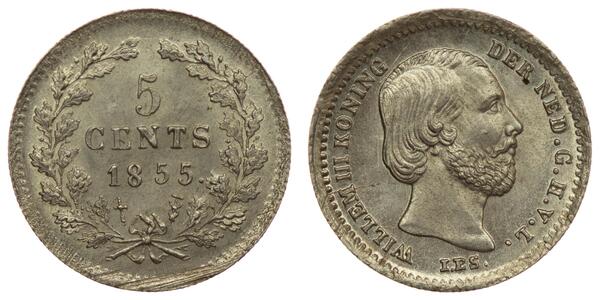5 Cent Pays-Bas Argent 