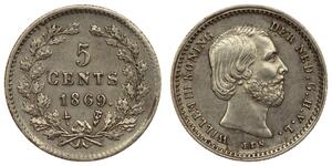5 Cent Paesi Bassi Argento 