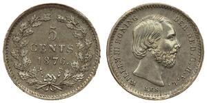 5 Cent Paesi Bassi Argento 