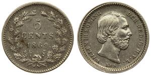 5 Cent Paesi Bassi Argento 