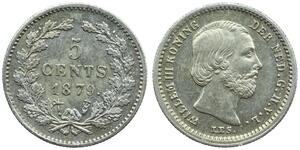 5 Cent Paesi Bassi Argento 