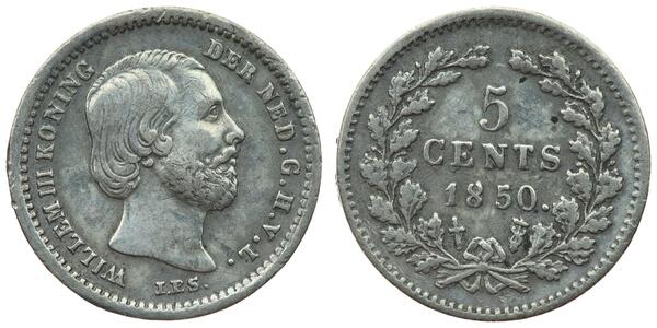 5 Cent Paesi Bassi Argento 