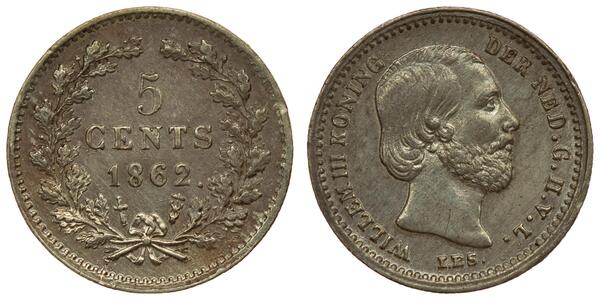 5 Cent Paesi Bassi Argento 
