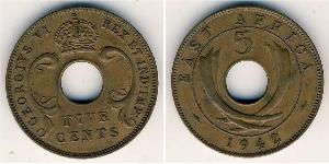 5 Cent East Africa Bronze 