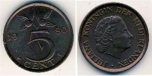 5 Cent Königreich der Niederlande (1815 - ) Bronze 