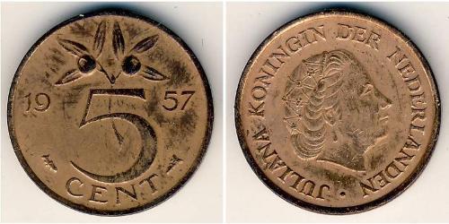 5 Cent Royaume des Pays-Bas (1815 - ) Bronze 