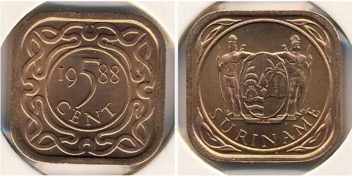 5 Cent Suriname Bronze 