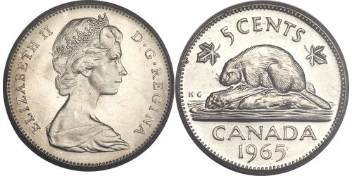 5 Cent Canada Copper/Nickel 