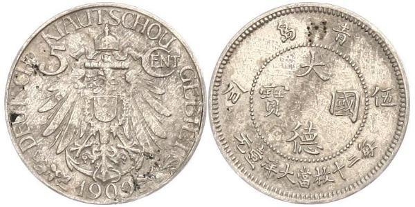 5 Cent China Copper/Nickel 