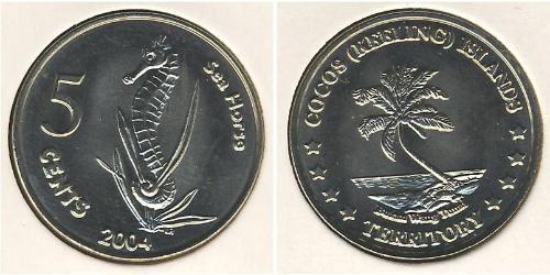 5 Cent Cocos (Keeling) Islands Copper/Nickel 