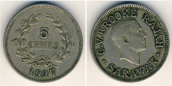 5 Cent Sarawak Copper/Nickel 