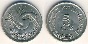 5 Cent Singapore Copper/Nickel 