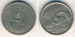 5 Cent Singapore Copper/Nickel 