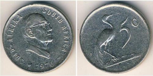 5 Cent South Africa Copper/Nickel 