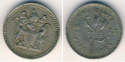 5 Cent Southern Rhodesia (1923-1980) Copper/Nickel 
