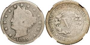 5 Cent USA (1776 - ) Copper/Nickel 