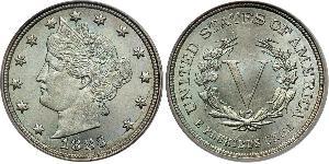 5 Cent USA (1776 - ) Copper/Nickel 