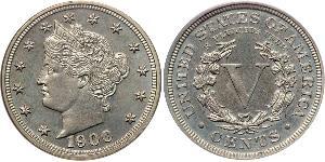 5 Cent USA (1776 - ) Copper/Nickel 