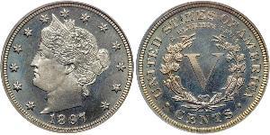 5 Cent USA (1776 - ) Copper/Nickel 