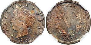 5 Cent USA (1776 - ) Copper/Nickel 