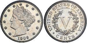 5 Cent USA (1776 - ) Copper/Nickel 