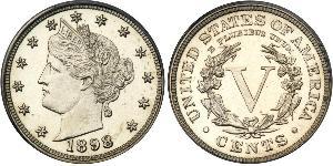 5 Cent USA (1776 - ) Copper/Nickel 