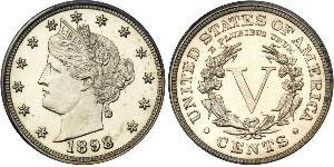 5 Cent USA (1776 - ) Copper/Nickel 