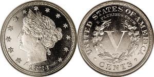 5 Cent USA (1776 - ) Copper/Nickel 