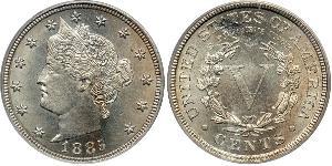 5 Cent USA (1776 - ) Copper/Nickel 