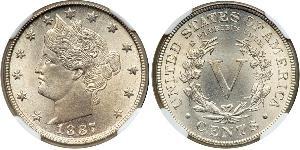 5 Cent USA (1776 - ) Copper/Nickel 