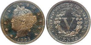 5 Cent USA (1776 - ) Copper/Nickel 