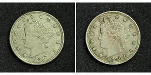 5 Cent USA (1776 - ) Copper/Nickel 