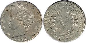 5 Cent USA (1776 - ) Copper/Nickel 