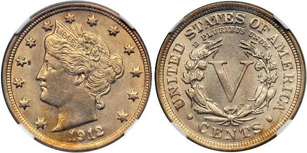 5 Cent USA (1776 - ) Copper/Nickel 
