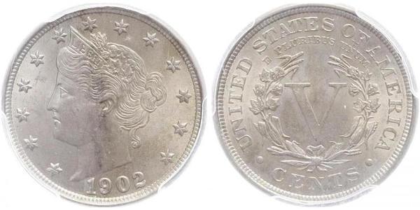5 Cent USA (1776 - ) Copper/Nickel 