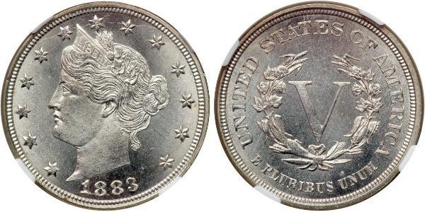 5 Cent USA (1776 - ) Copper/Nickel 