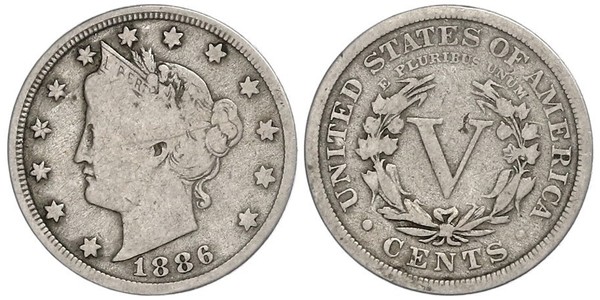 5 Cent USA (1776 - ) Copper/Nickel 