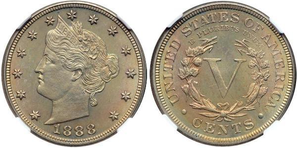 5 Cent USA (1776 - ) Copper/Nickel 