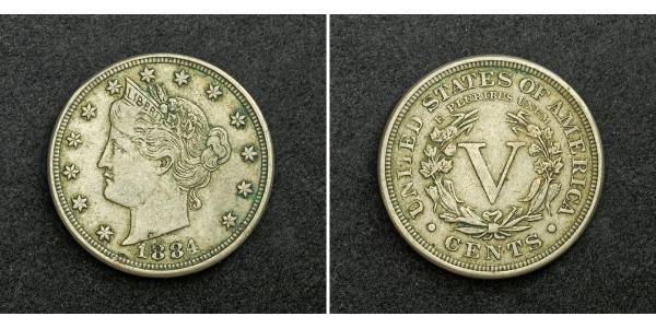 5 Cent USA (1776 - ) Copper/Nickel 