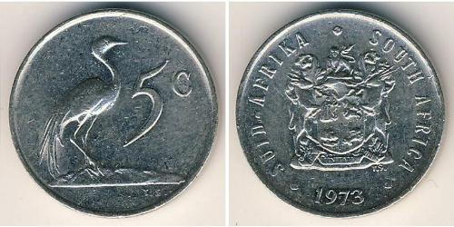 5 Cent Afrique du Sud Cuivre/Nickel 