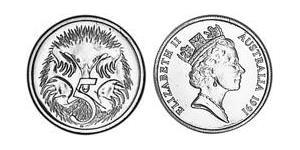 5 Cent Australie (1939 - ) Cuivre/Nickel Elizabeth II (1926-2022)