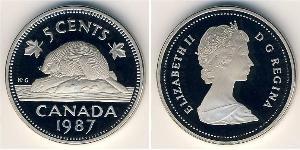 5 Cent Canada Cuivre/Nickel 