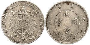 5 Cent Chine Cuivre/Nickel 