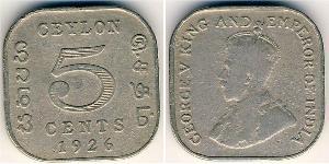 5 Cent Sri Lanka Cuivre/Nickel 